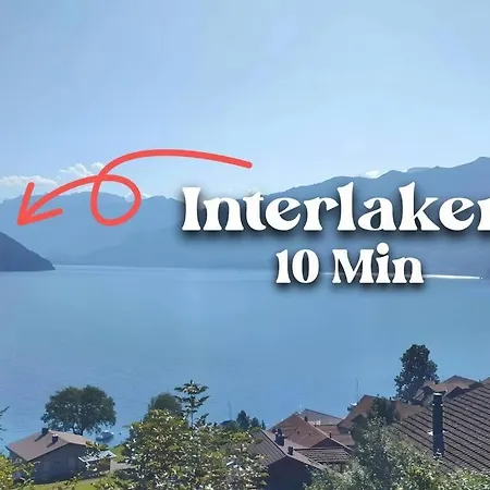 Ruhiges Mit Aussicht Fast Bis Nach Interlaken Apartment