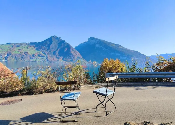 Ruhiges Mit Aussicht Fast Bis Nach Interlaken Lejlighed Faulensee