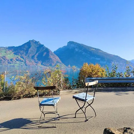 Ruhiges Mit Aussicht Fast Bis Nach Interlaken Appartamento Faulensee