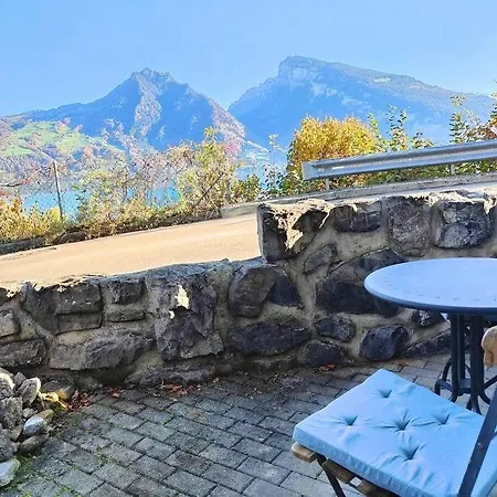 Lägenhet Ruhiges Mit Aussicht Fast Bis Nach Interlaken Faulensee